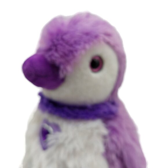 The Petting Zoo Purple Penguin Plush 13 Inch Jewel 2013 Stuffed Animal Toy 13" - Picture 6 of 12